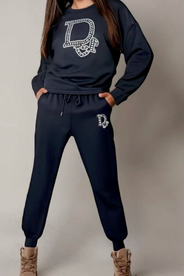 Pippa Black tracksuit
