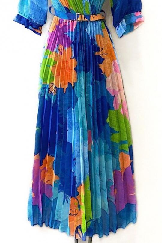 Stella print dress