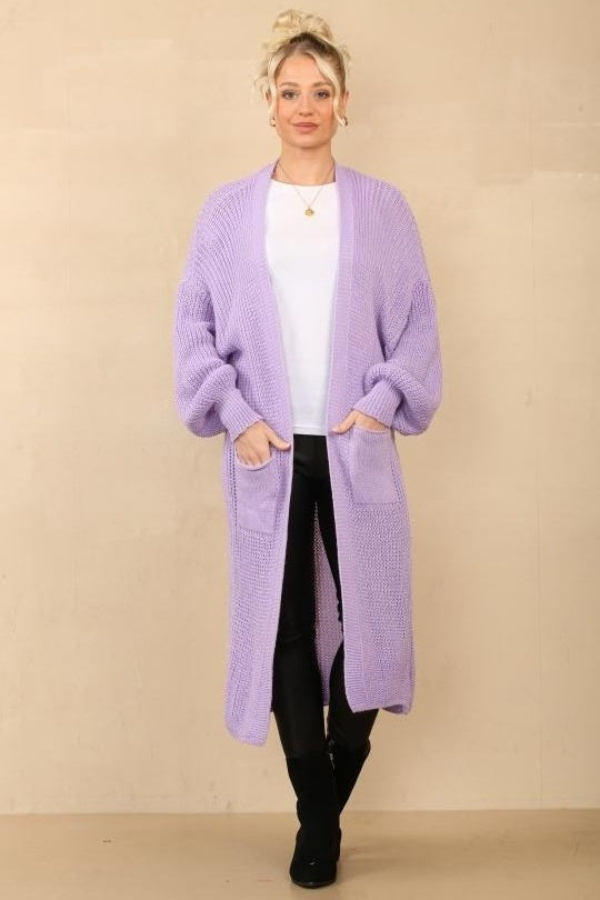 Lilac cardigans