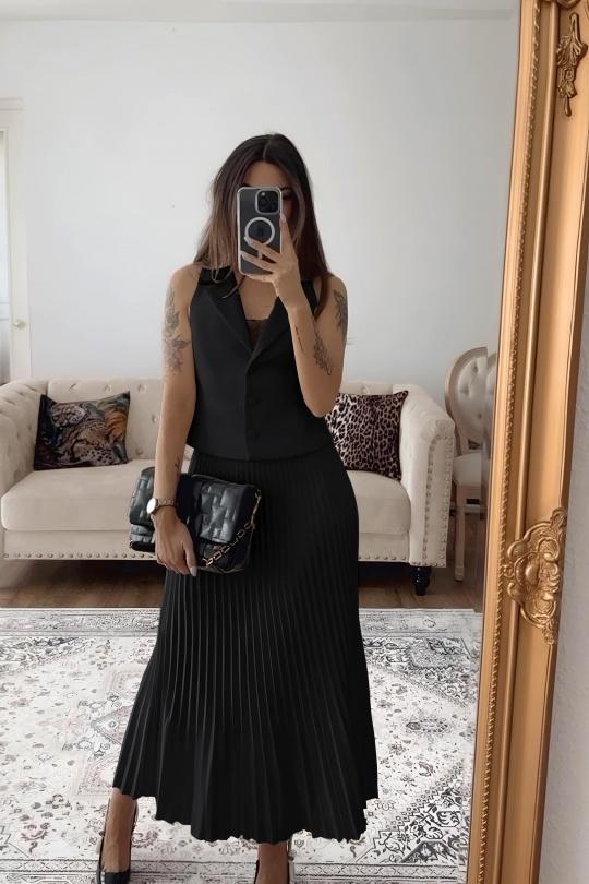 Mary Black skirt set