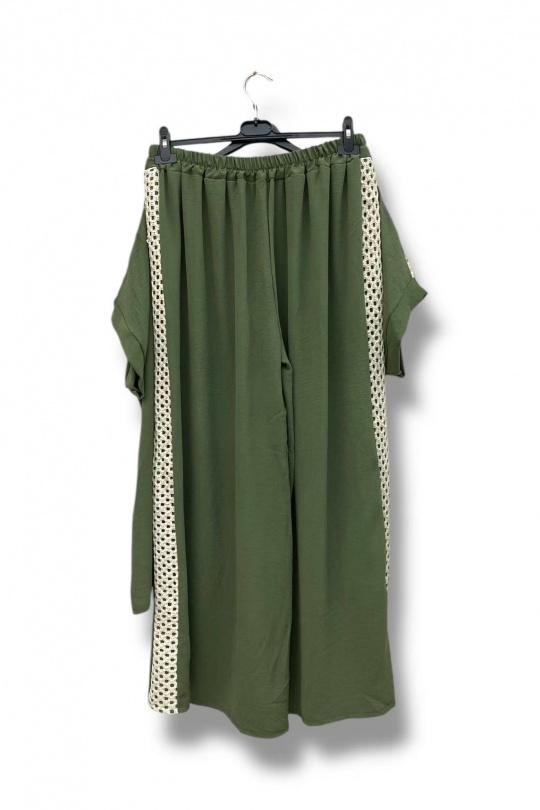 Breda Khaki plus size set