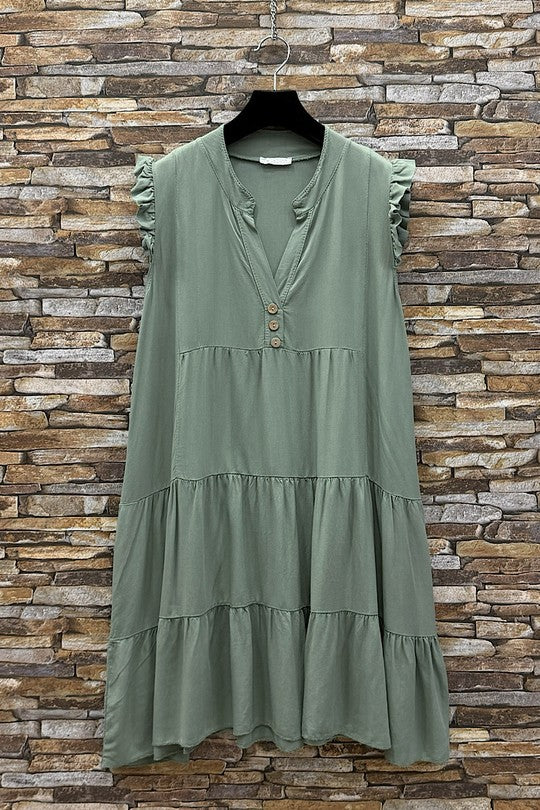 Mia Khaki dress