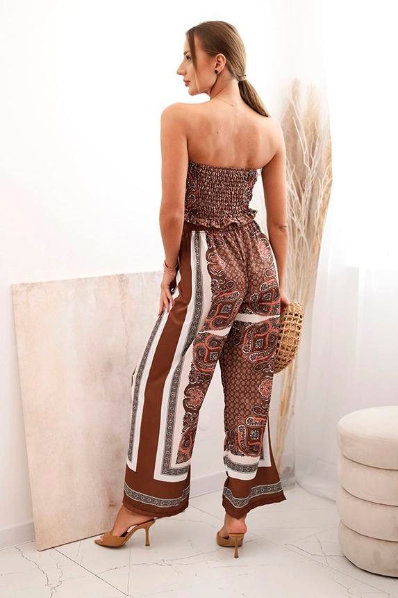 Mai Brown print set