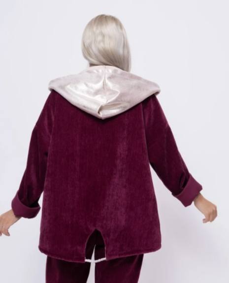 Nina Burgundy jacket