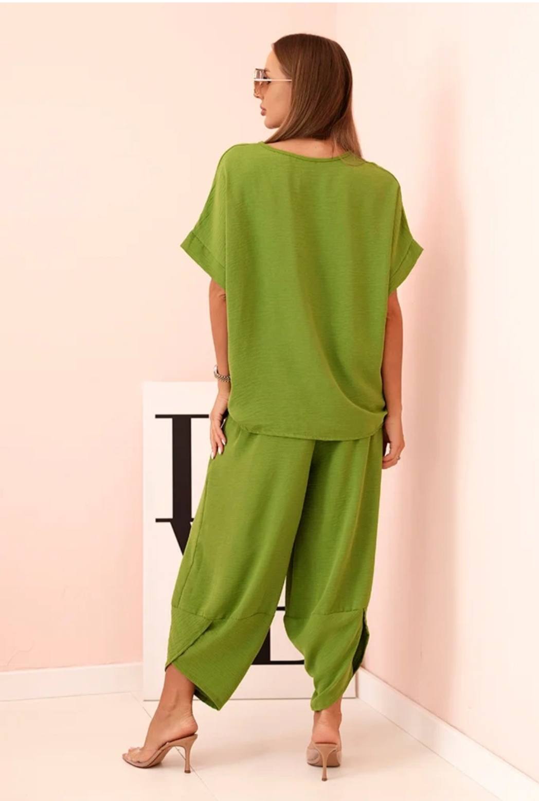 Winnie Lime green set
