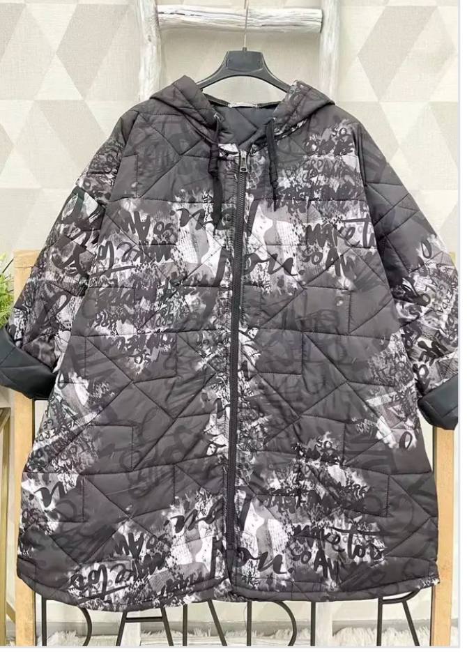 Ann print winter coats