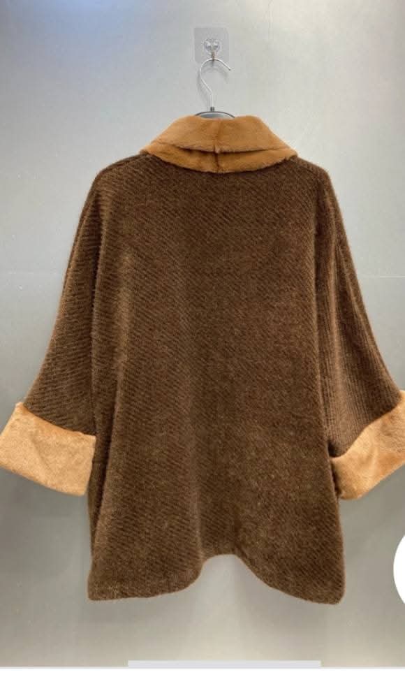 Sindy fur cape jackets