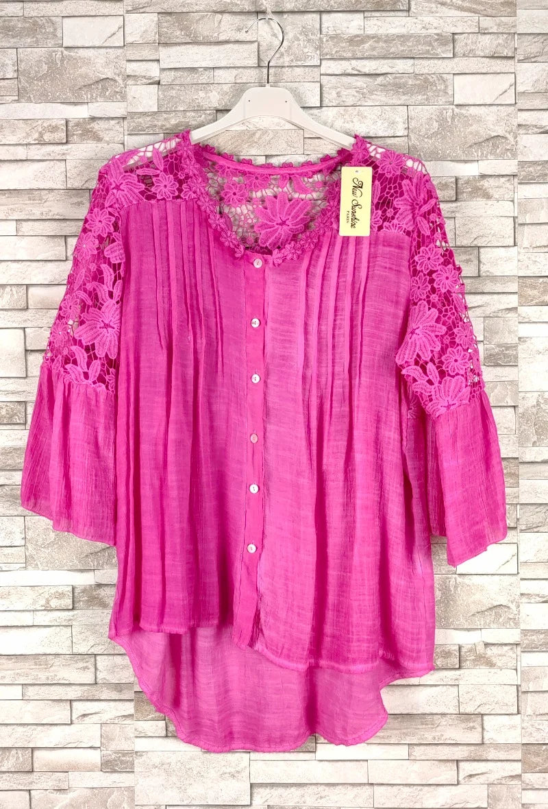 Lucy lace blouse