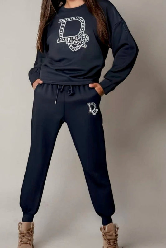 Pippa Black tracksuit