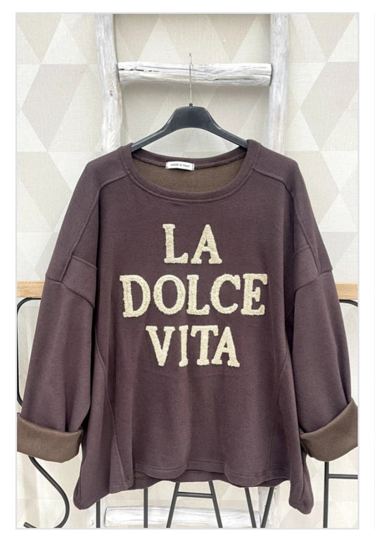 Vita brown sweater