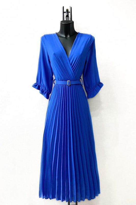 Stella Blue belted dress