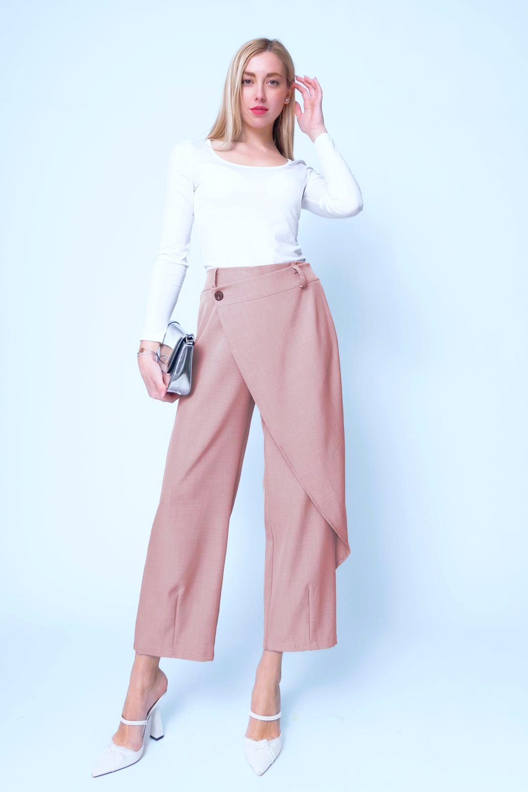 Carol wrap trousers