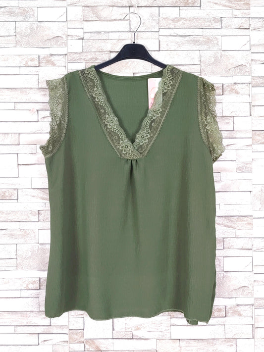 Seema lace camisole