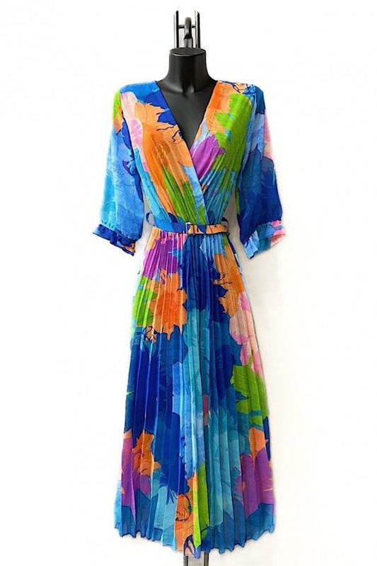 Stella print dress