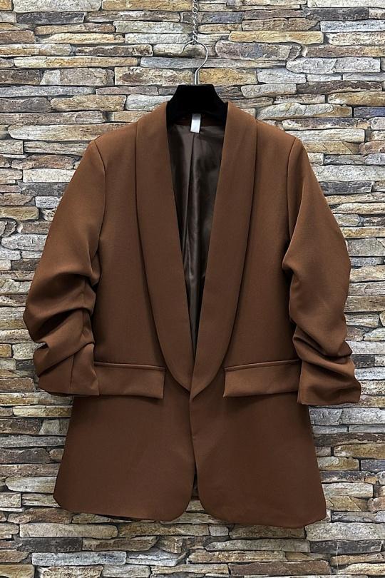 Brown blazer