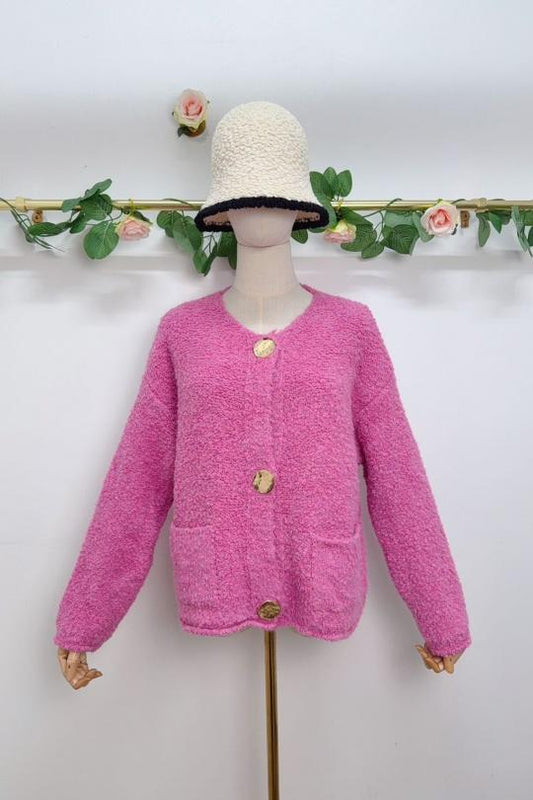Eileen Pink cardigan