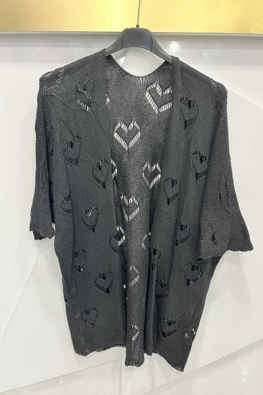 Gia Black cardigan