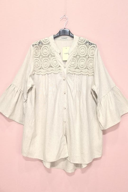 Nora Cream blouse