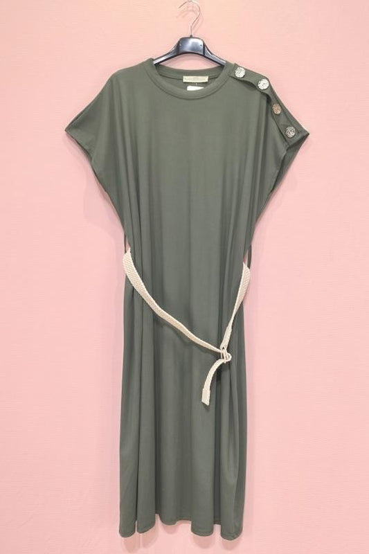 Siobhain Khaki dress