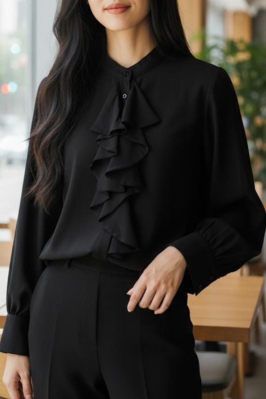 Wendy frill blouse