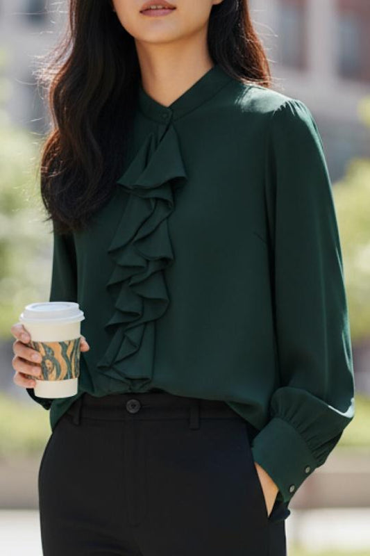 Wendy frill blouse