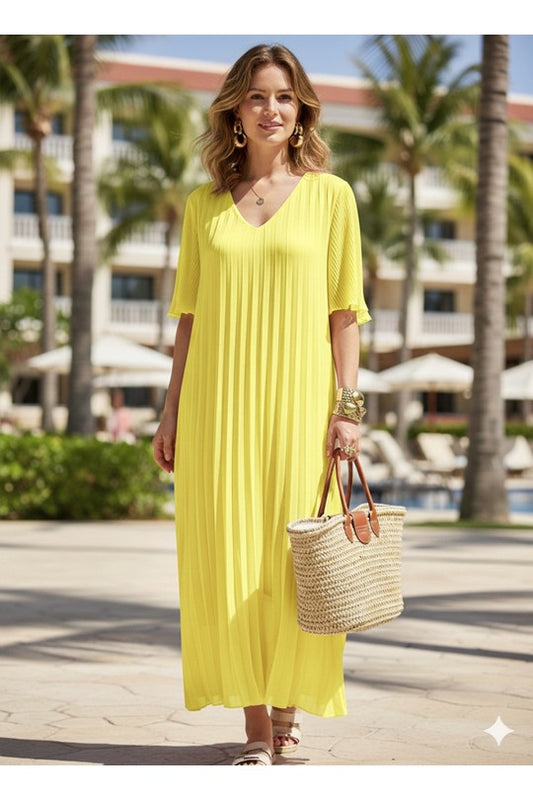 Alesha Yellow dress