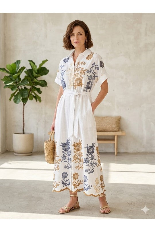 Brenda White dress