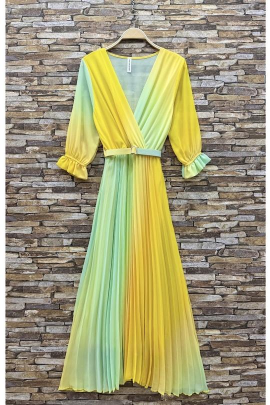 Daisy yellow dress