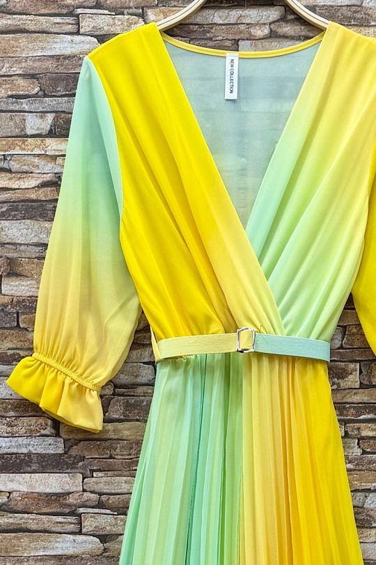 Daisy yellow dress