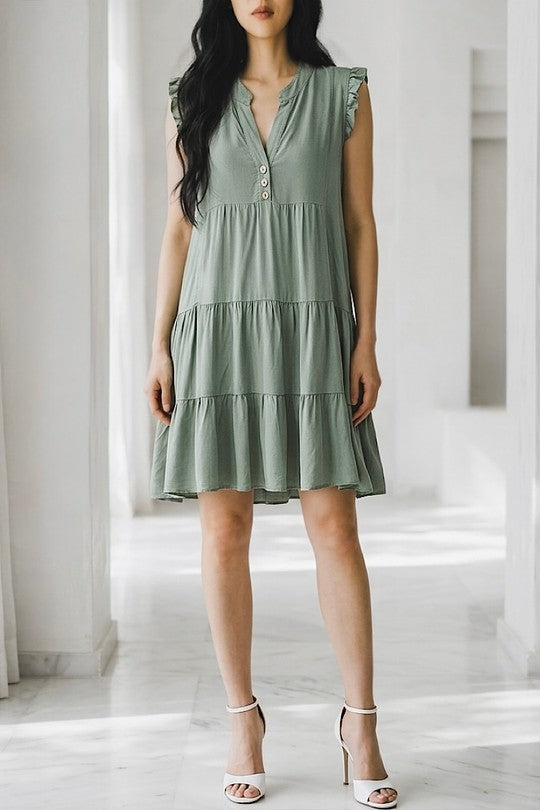 Mia Khaki dress