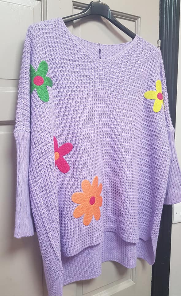 Flower jumper, One size fits 12\16