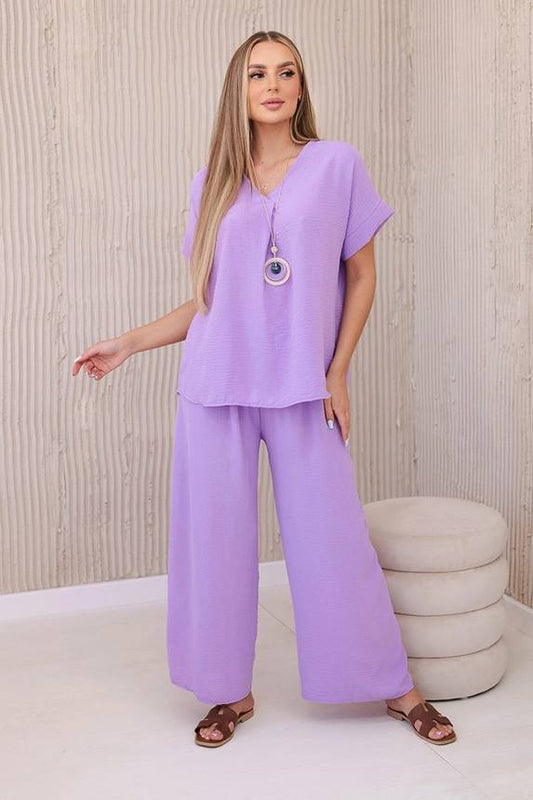 Ruby Lilac set