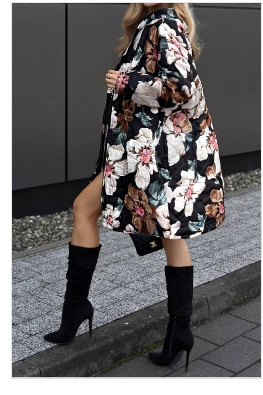 Mia flower coat