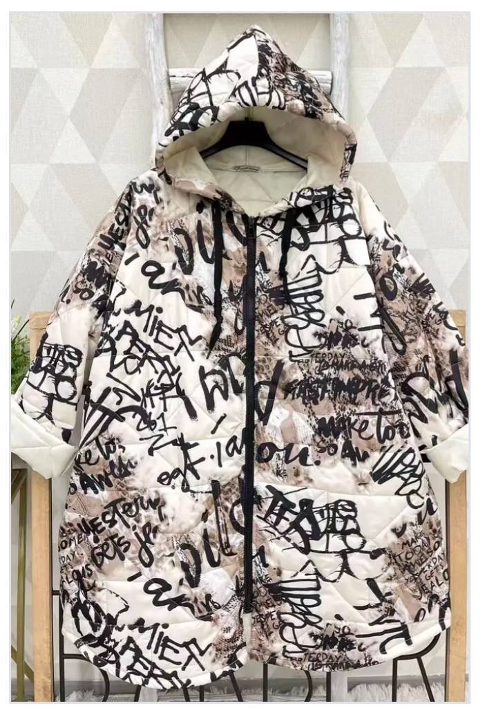 Ann print winter coats