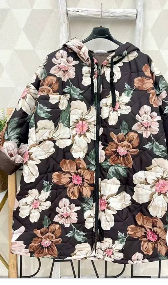 Breda floral coat