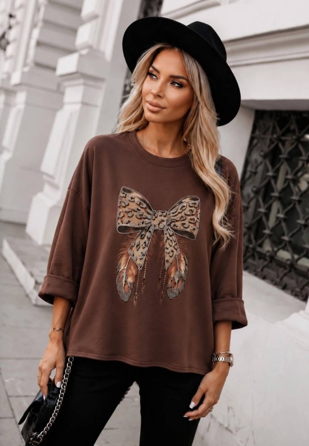 Miles Brown sequin top