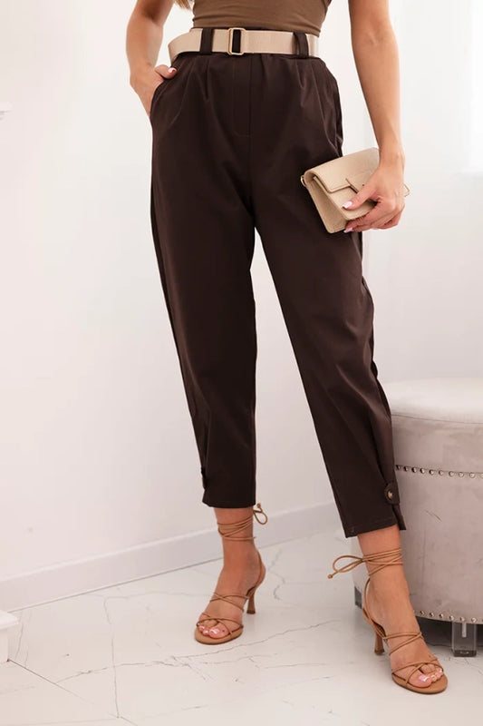 Patty belted trousers