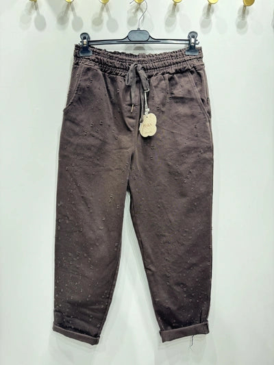 Mags Brown combat joggers