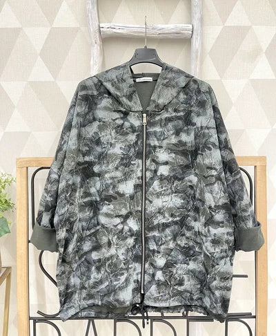 Camo zip jacket